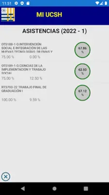 UCSH Estudiante android App screenshot 5